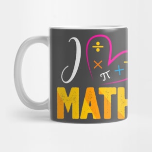 I love Math Mug